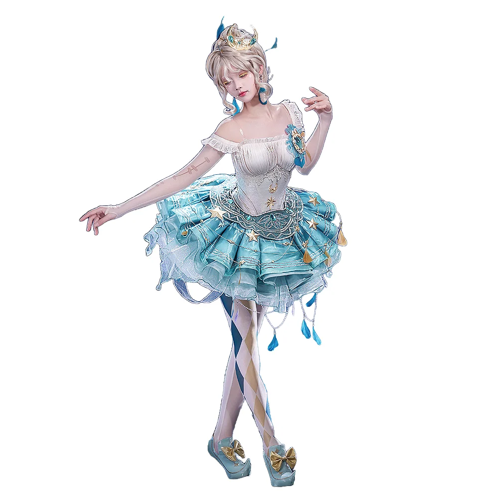【Glowing】Dokidoki-SR Game Identity V Cosplay Margaretha Zelle Female Dancer Costume  Drifting Moonlight Idv - Image 5