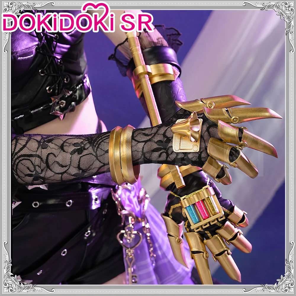 DokiDoki-SR Game Identity V Cosplay Mechanic LOCK CORE Costume Composer idv Farewell Phantom Girl - Image 2