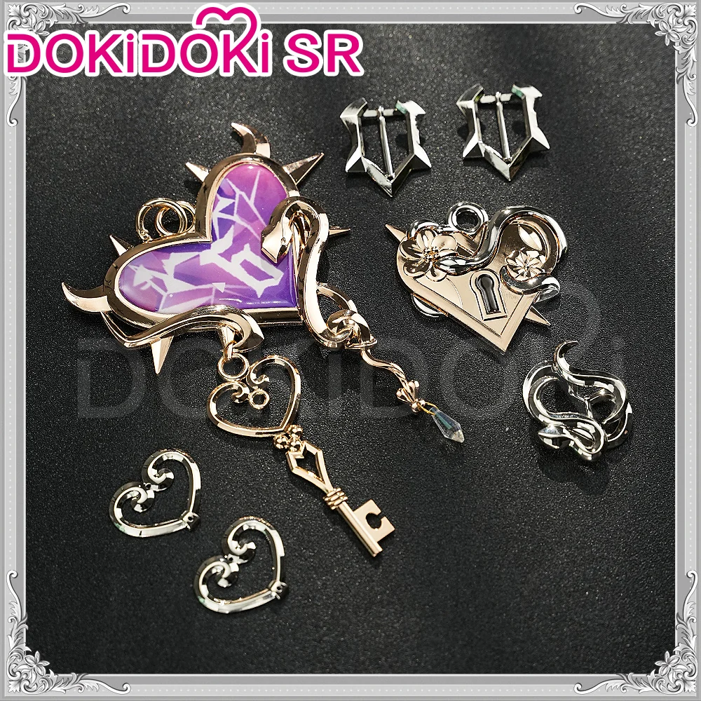 DokiDoki-SR Game Identity V Cosplay Mechanic LOCK CORE Costume Composer idv Farewell Phantom Girl - Image 4