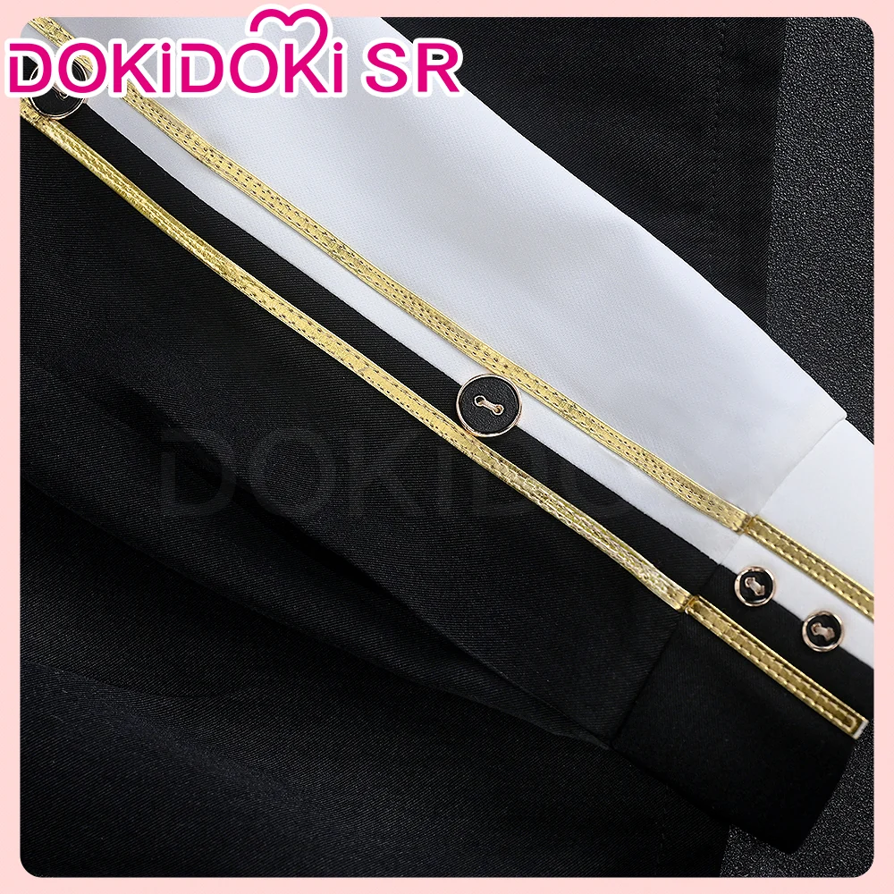 【Ready For Ship】DokiDoki-SR Game Love and Deepspace Cosplay Rafayel Costume Red Maple Leaves Red Sweater - Image 5