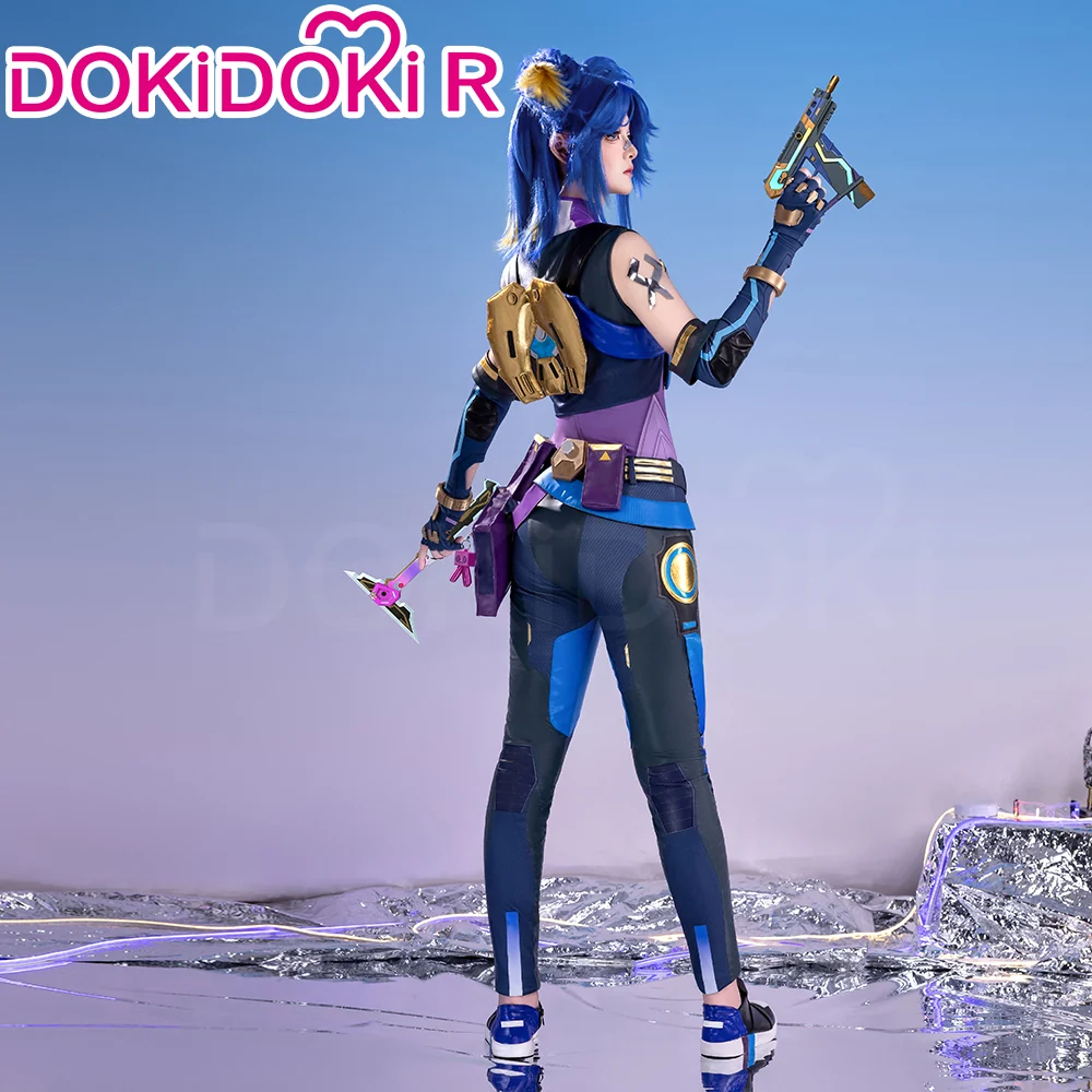 【IN STOCK】DokiDoki-R Game Valorant Cosplay Neon Costume - Image 3