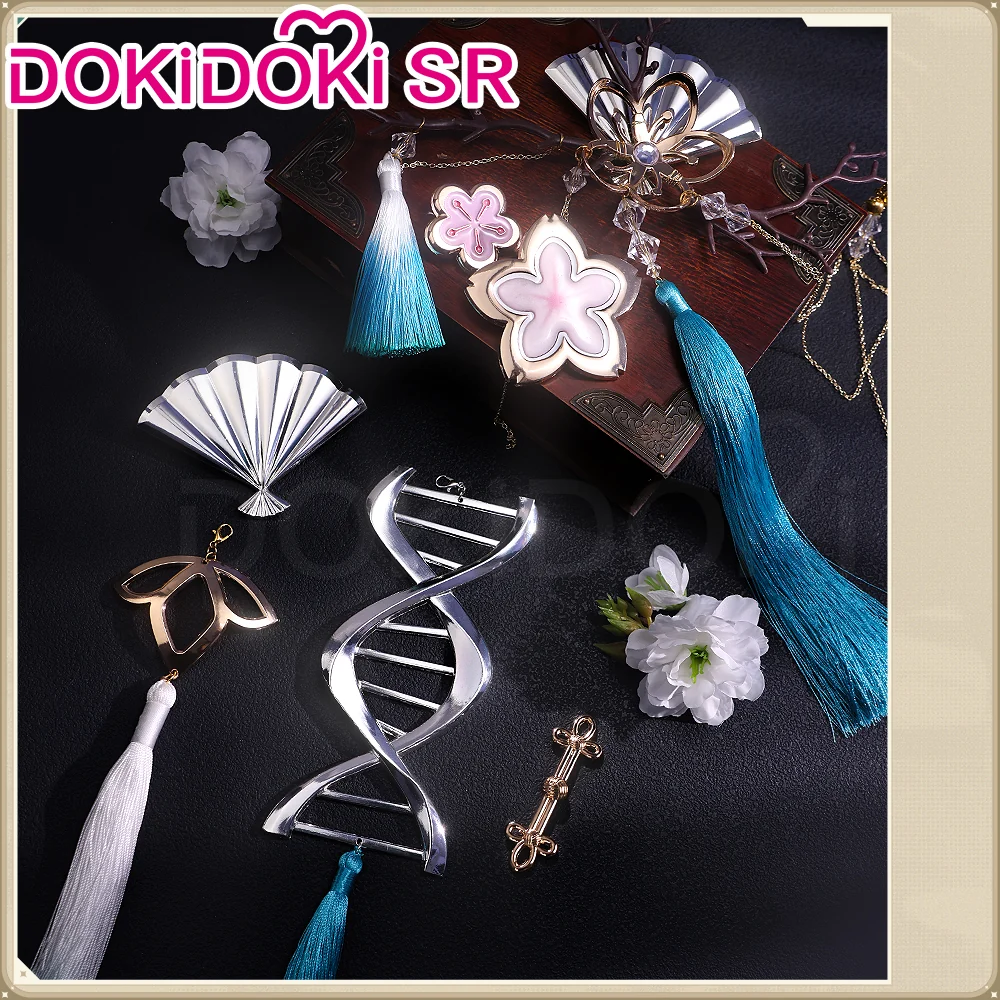 DokiDoki-SR Game Honkai: Star Rail Cosplay Ruan Mei Costume Plumfall Melody Doujin Ruanmei - Image 5