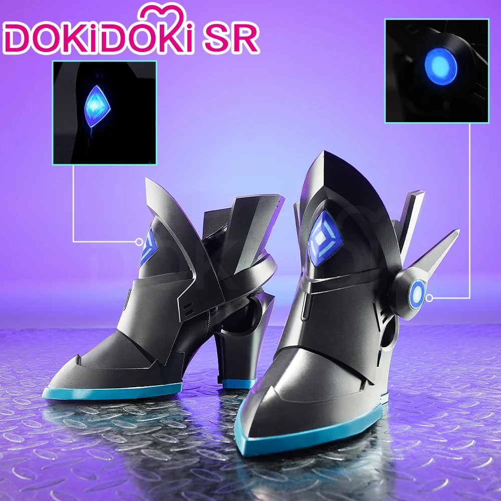 DokiDoki-SR Honkai: Star Rail Cosplay Silver Wolf SP Shoes Planarcadia - Image 2