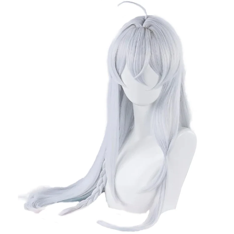 【Ready For Ship】DokiDoki Anime  Wandering Witch: The Journey of Elaina Cosplay Costume Wig  Backpack Long Sliver Halloween - Image 3