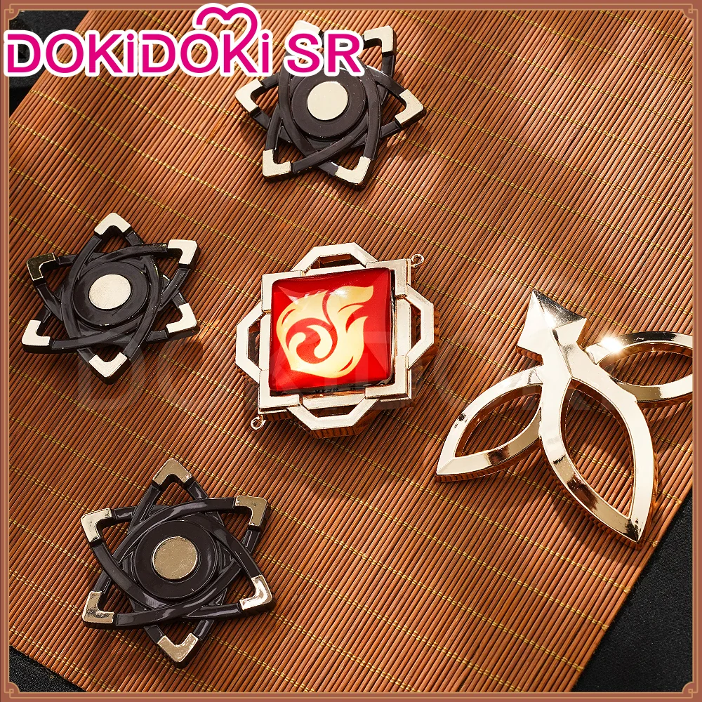【Ready For Ship】【Size S-2XL】DokiDoki-SR Game Genshin Impact Hutao Cosplay Costume Hu Tao Costume Halloween - Image 4