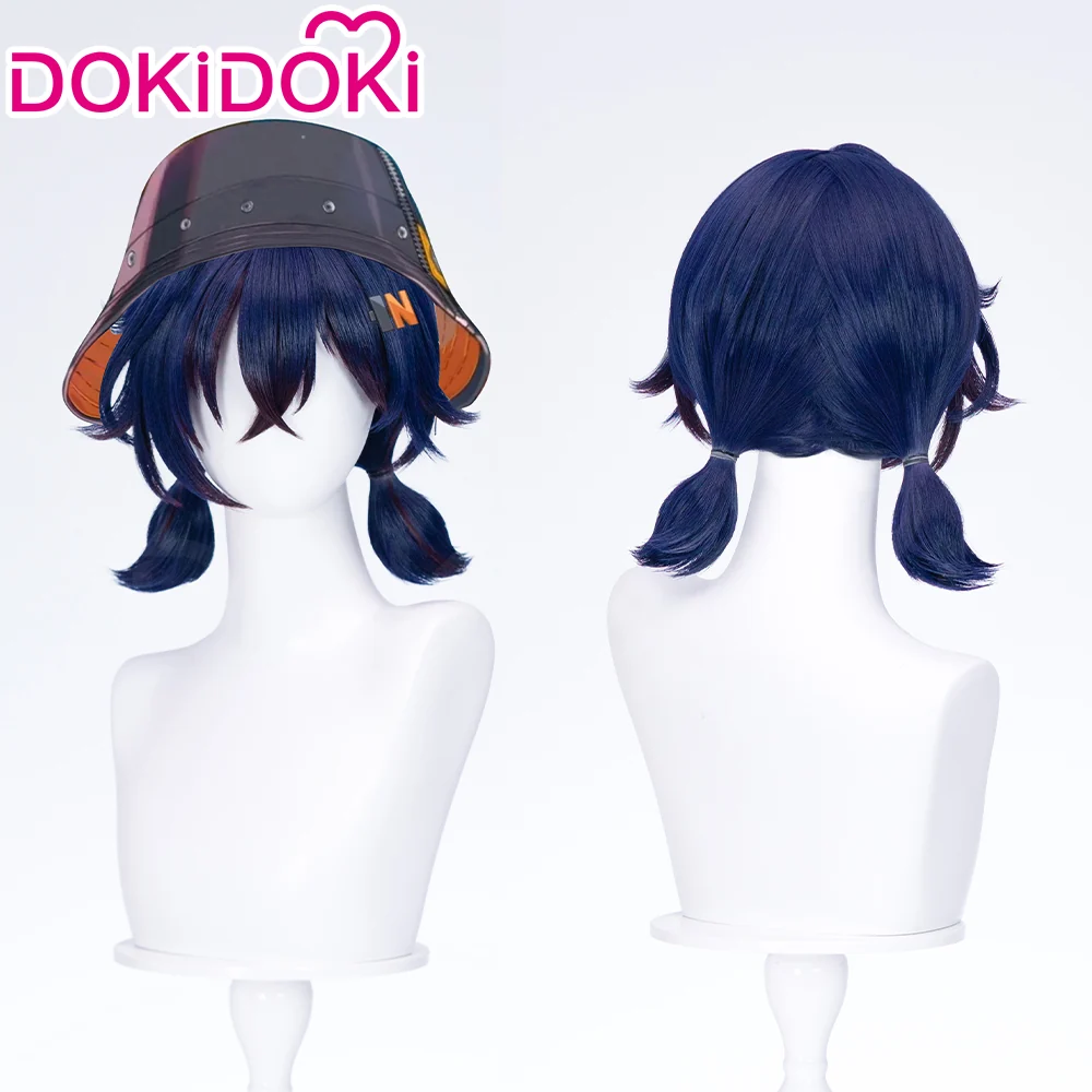 【Ready For Ship】DokiDoki Game Zenless Zone Zero Cosplay Belle Cosplay Wig Short Purple / Hairpin Summer Skies ZZZ - Image 7