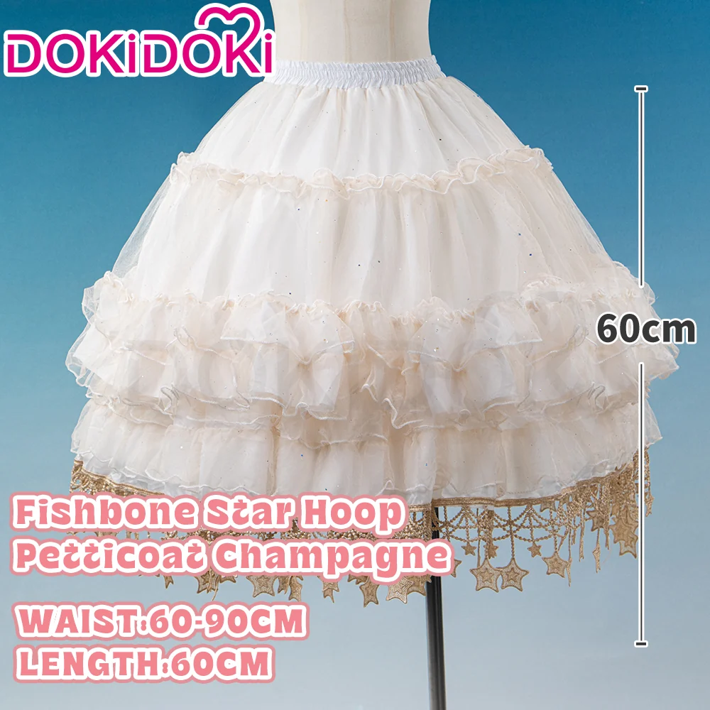【Hoop Skirt Petticoat】【In Stock】DokiDoki Black / White Bustle Underskirt Cage Hoop Skirt Petticoat Disc Hoop Skirt Petticoat Extra Large Wedding Hoop Cosplay Lolita Dress - Image 15