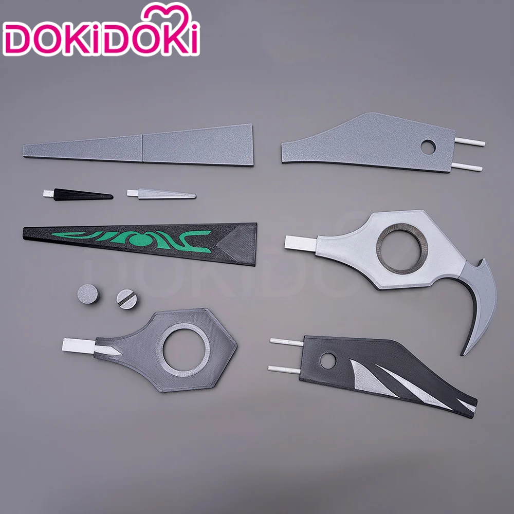 【Glowing】【28 / 100 CM】DokiDoki Anime GACHIAKUTA Cosplay Riyo Reaper Prop Scissors - Image 9