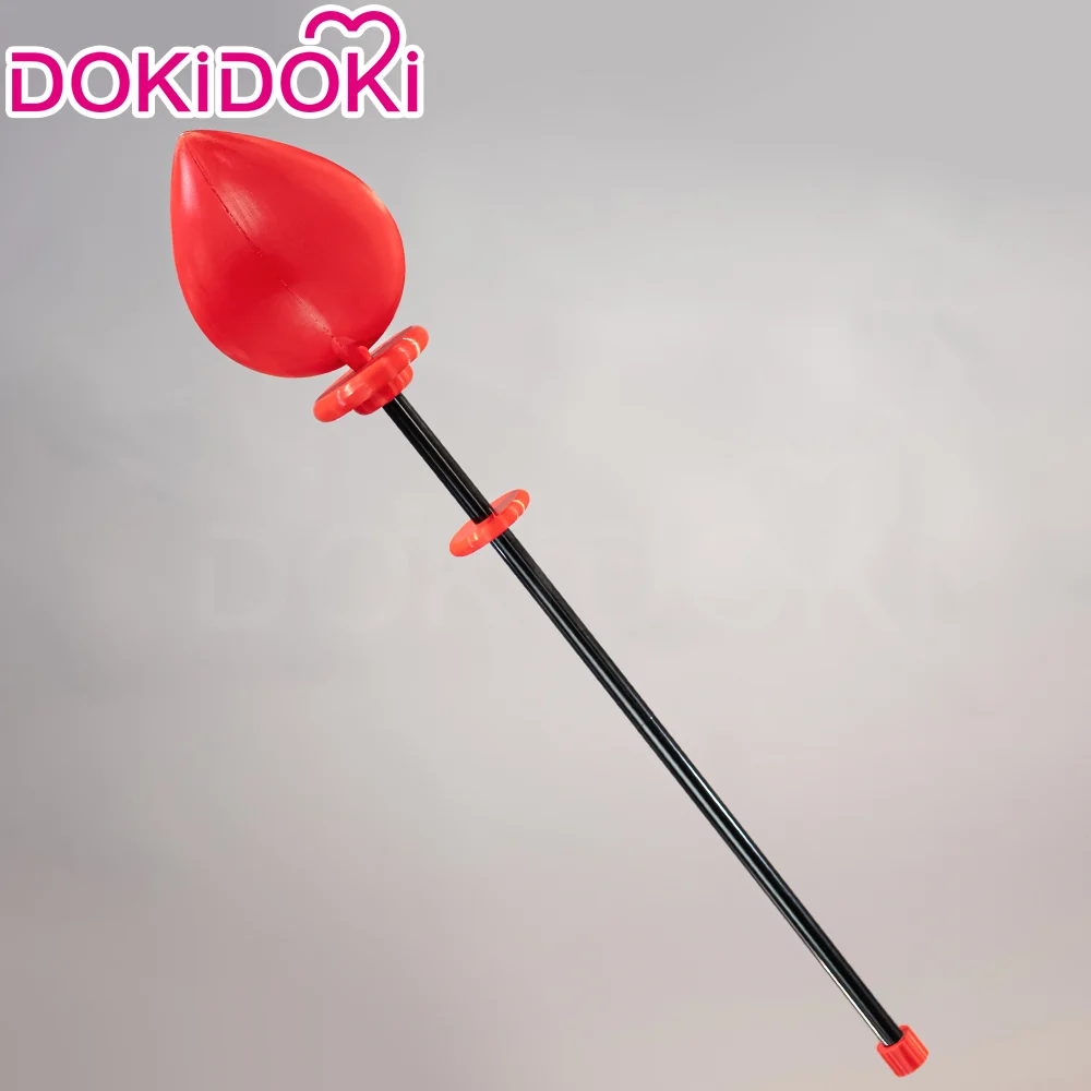 DokiDoki Anime Cosplay Prop Black Red Microphone - Image 3