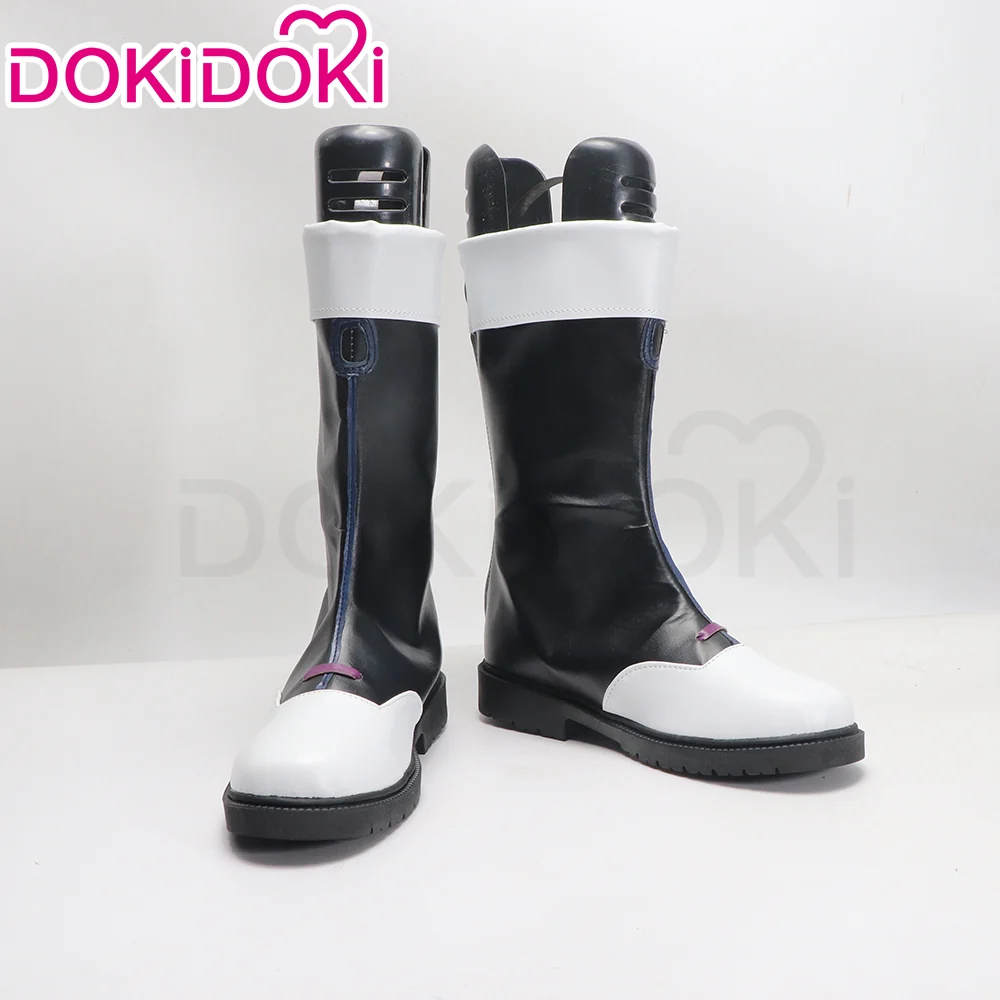 【In Stock】DokiDoki Anime Cosplay Shoes Black White Boots