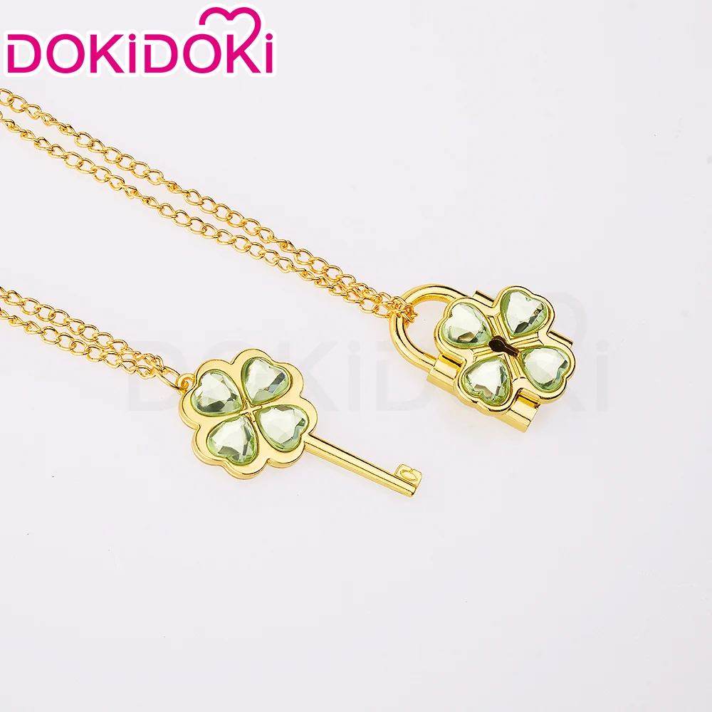 【In Stock】DokiDoki Anime Shugo Chara! Cosplay Humpty Lock Dumpty Key Prop Hinamori Amu Accessory Necklaces - Image 28