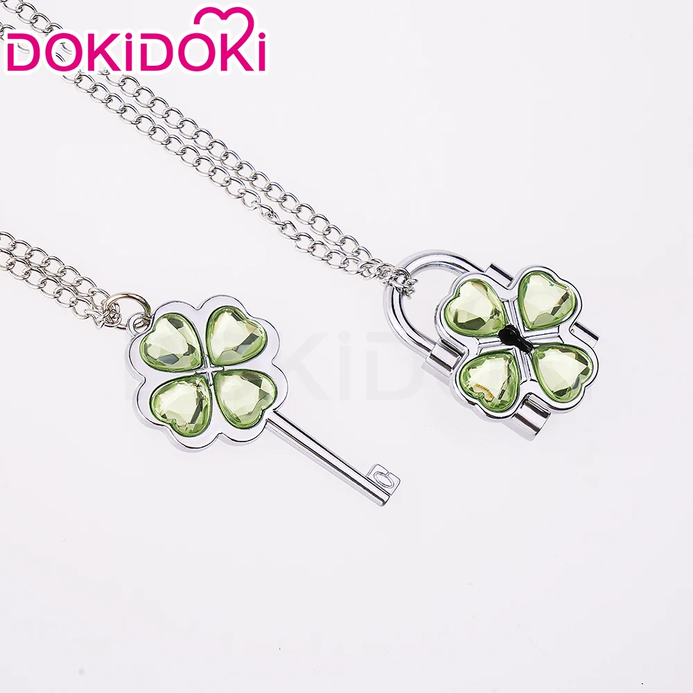 【In Stock】DokiDoki Anime Shugo Chara! Cosplay Humpty Lock Dumpty Key Prop Hinamori Amu Accessory Necklaces - Image 9