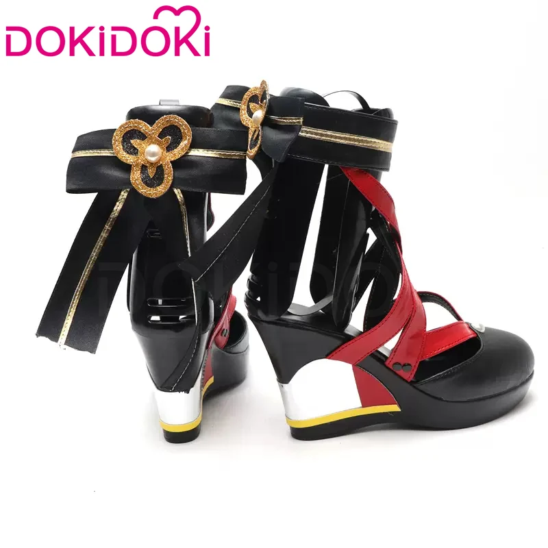 【In Stock】DokiDoki Game Genshin Impact Cosplay Chiori Shoes Fontaine - Image 3