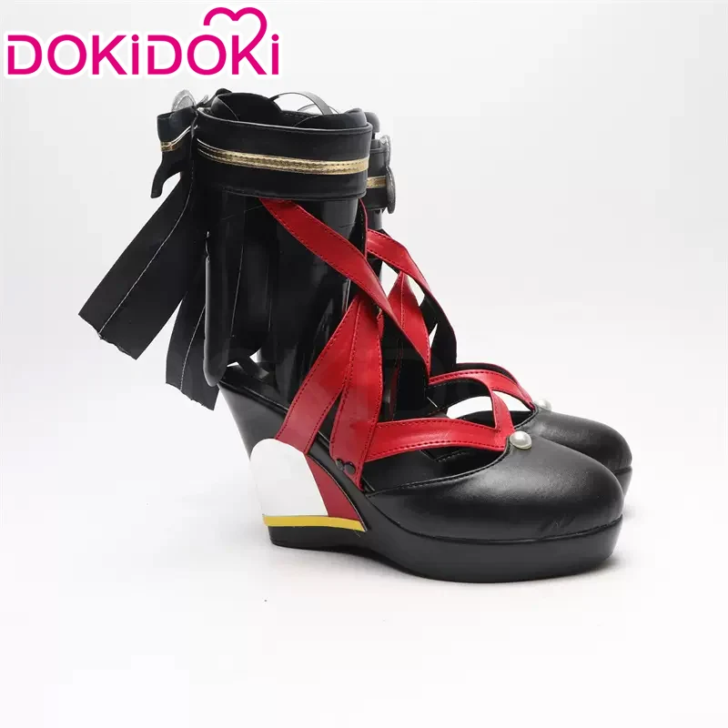 【In Stock】DokiDoki Game Genshin Impact Cosplay Chiori Shoes Fontaine - Image 4