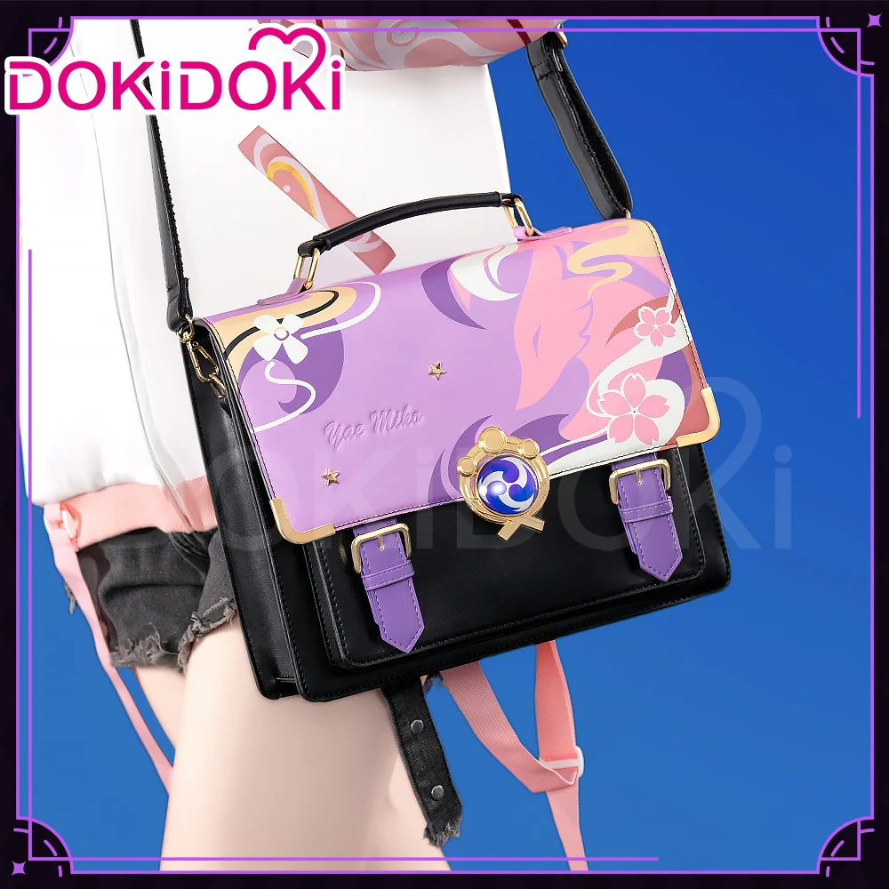 【In Stock】DokiDoki Game Genshin Impact Cosplay Yae Miko Itabag Bag Ita Bag / Badge Holder - Image 4