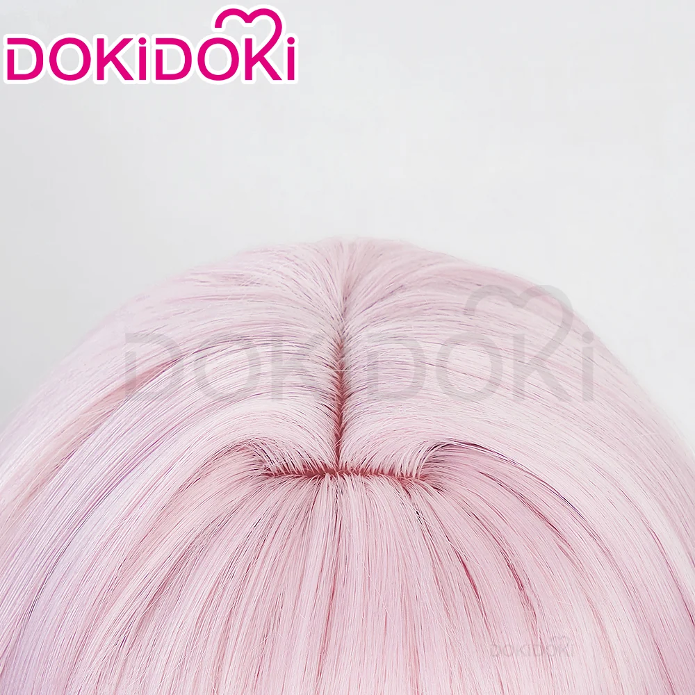 【Partially Ready For Ship】DokiDoki Game Honkai: Star Rail Cosplay March 7th Wig / Earclip Short Pink Nascent Spring - Image 10