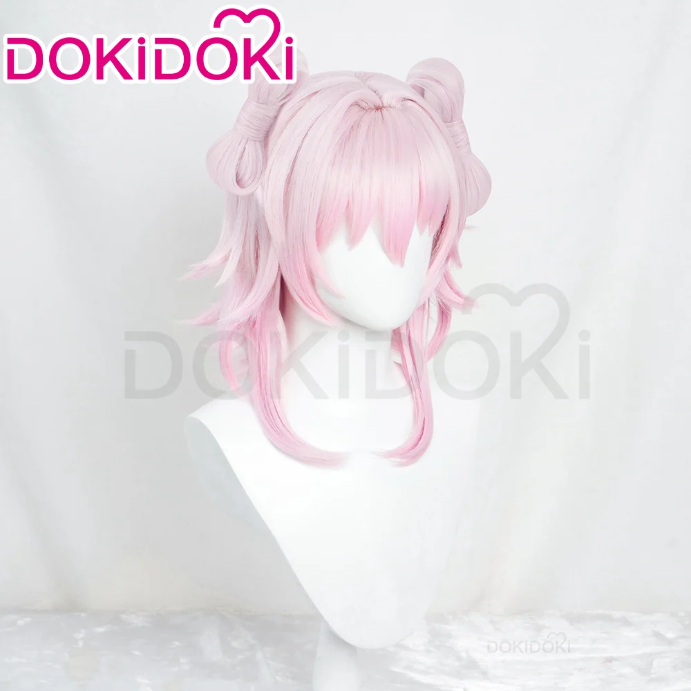 【Partially Ready For Ship】DokiDoki Game Honkai: Star Rail Cosplay March 7th Wig / Earclip Short Pink Nascent Spring - Image 8