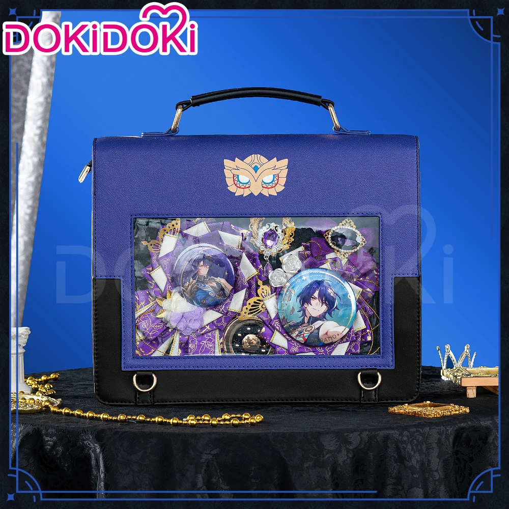 【In Stock】DokiDoki Game Honkai: Star Rail Cosplay Dr. Ratio Itabag Bag Ita Bag / Badge Holder - Image 2