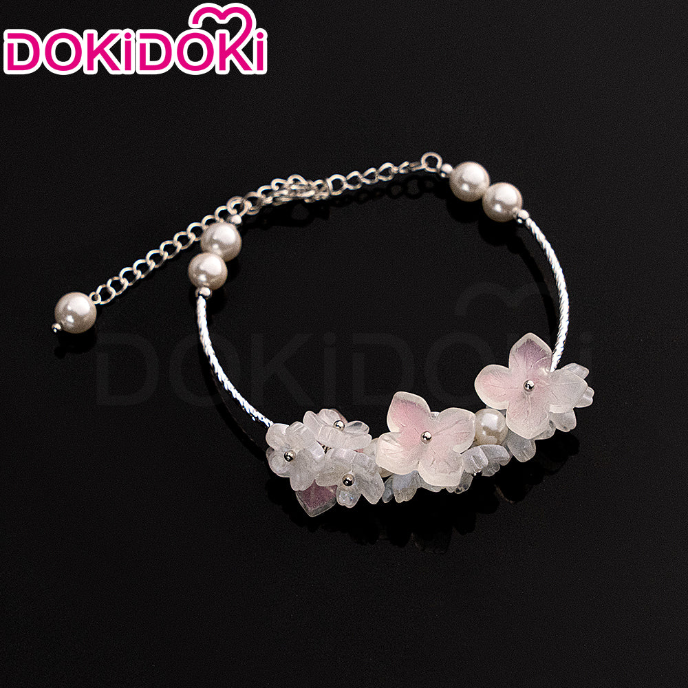 DokiDoki Game Love and Deepspace Cosplay Protagonist MC Prop Xavier / Rafayel / Zayne / Sylus / Caleb Spring Day Bracelet Flowers - Image 13