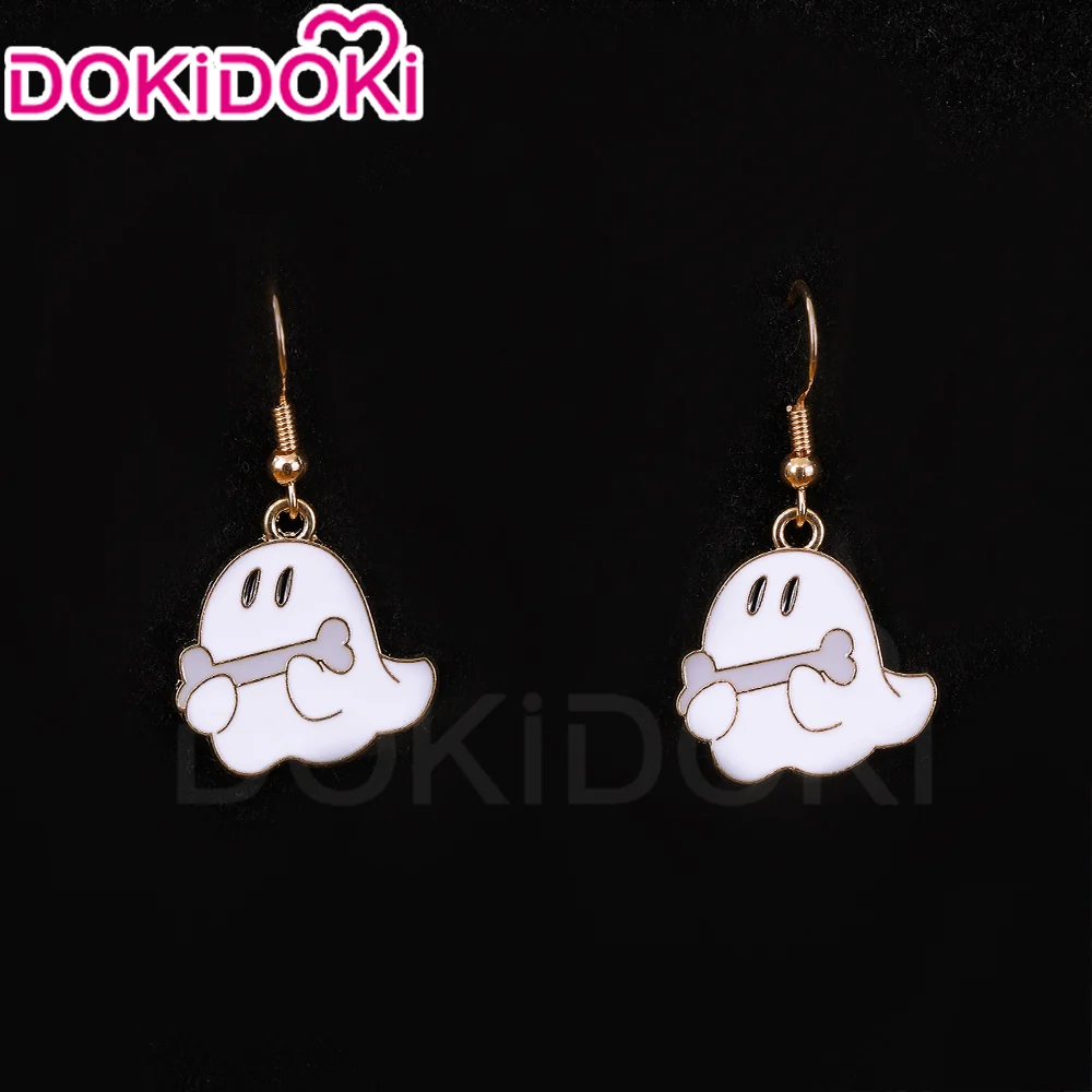 【Partial Ready For Ship】【In Stock】DokiDoki Halloween Spider / Skull / Ghost / Witch Hat / Bat / Cross / Cat  Earrings - Image 3