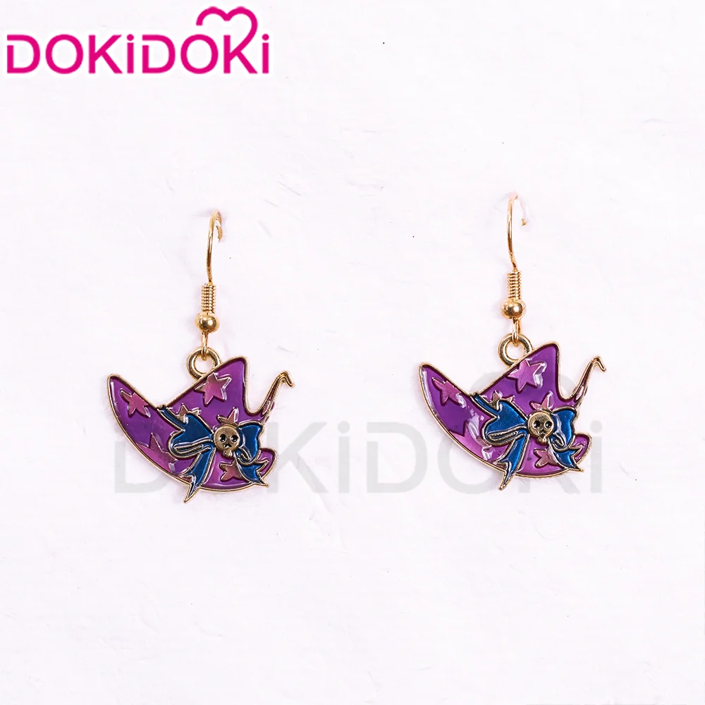 【Partial Ready For Ship】【In Stock】DokiDoki Halloween Spider / Skull / Ghost / Witch Hat / Bat / Cross / Cat  Earrings - Image 8