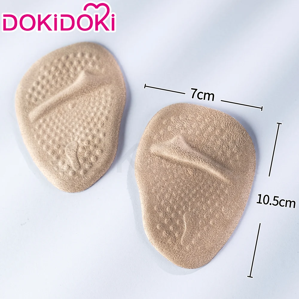 【In Stock】DokiDoki Black White Skin-tone Transparent Anti-friction Forefoot Pads Anti-slip Heel Cushions Shoe Size Adjusters - Image 4