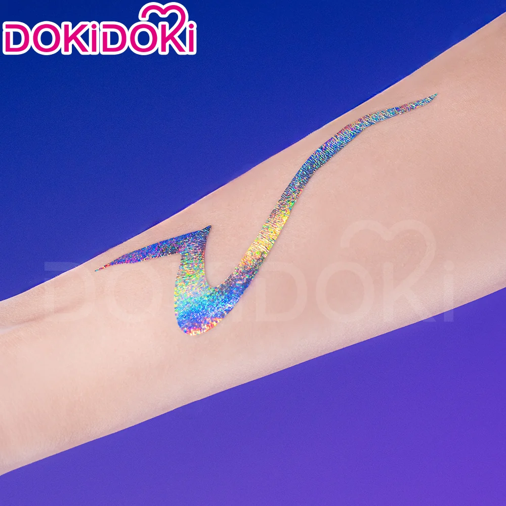 【In Stock】DokiDoki Movie Anime KPOP KILLER Cosplay Tattoo Laser Heat Transfer Version Holographic Patterns - Image 3