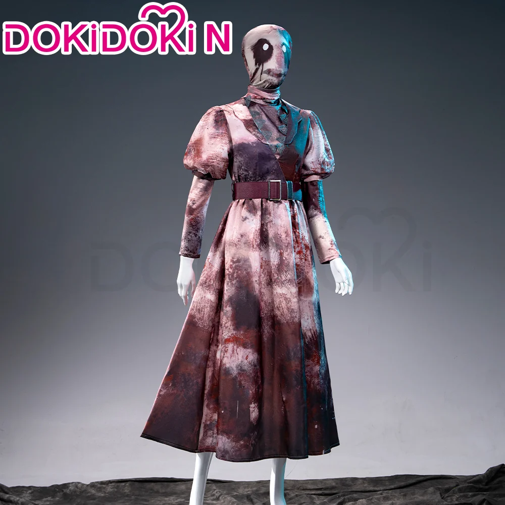 【In Stock】DokiDoki-R Cosplay Women Costume White Red Nurse Dress Halloween - Image 3
