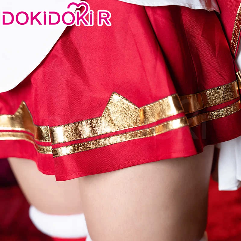 【Ready For Ship】DokiDoki-R Honkai Impact 3rd Cosplay Elysia Costume Winter House Christmas - Image 4
