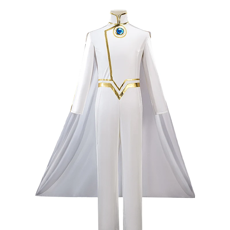 【In Stock】【Size S-2XL】DokiDoki Anime TO BE HERO X Cosplay NICE Costume White Suit - Image 5