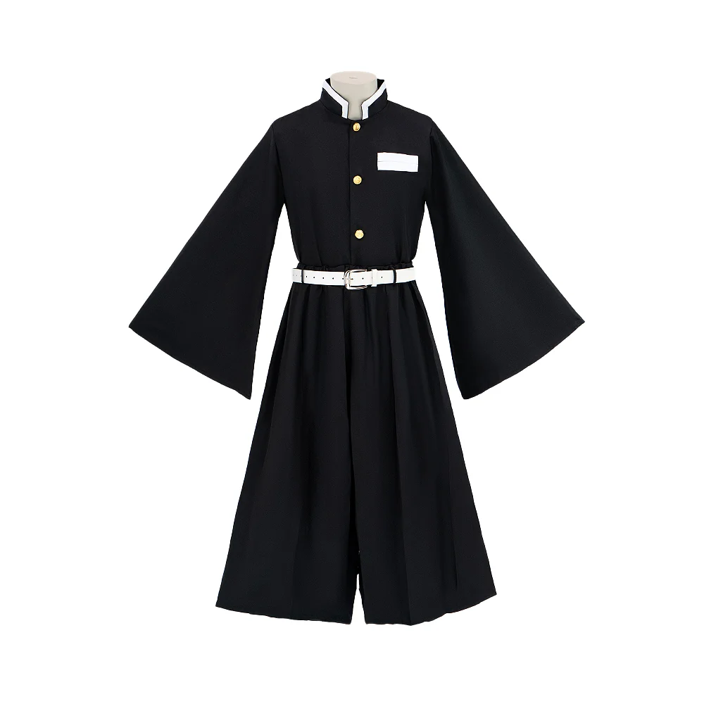 【In Stock】【Size S-2XL】DokiDoki-N Anime Cosplay Black White Men Costume Uniform - Image 5