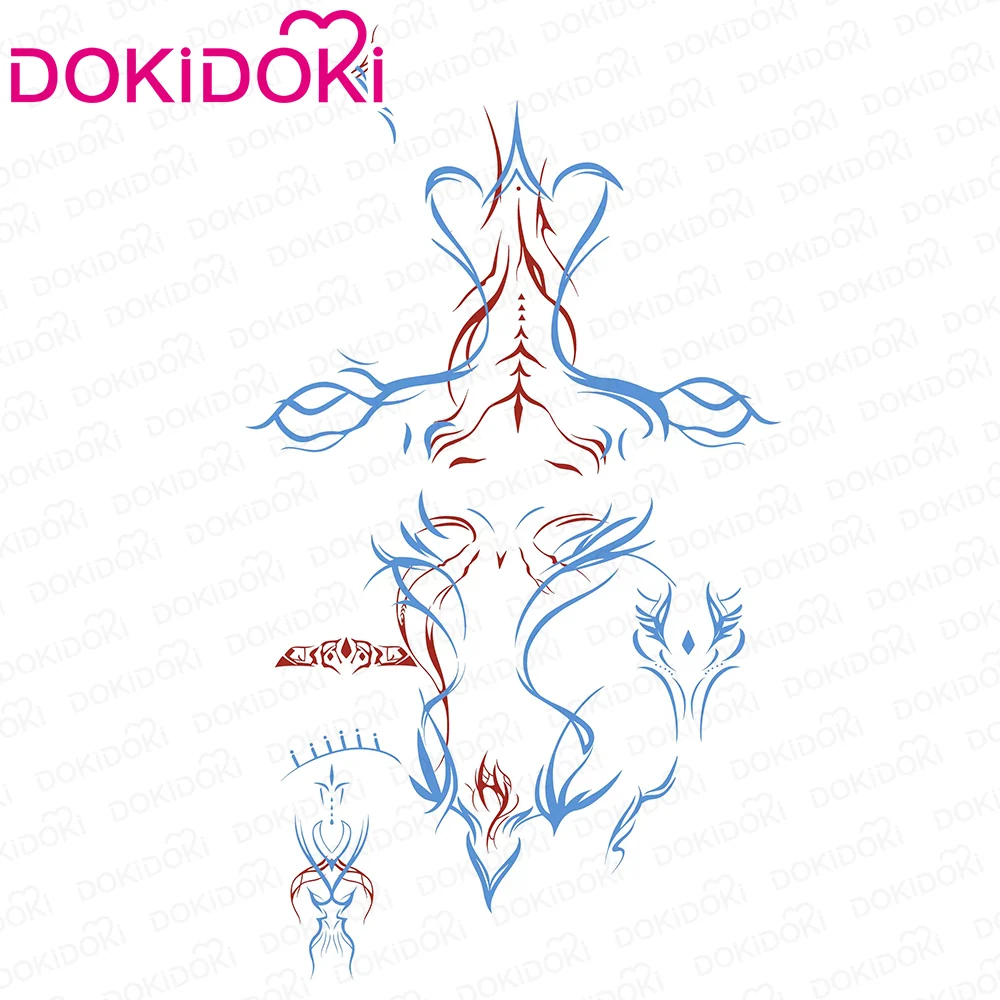 【Partially Ready For Ship】【Size S-2XL】DokiDoki-R Game Love and Deepspace Cosplay Forgotten Sea Rafayel Costume / Tattoo God of the Tides - Image 8