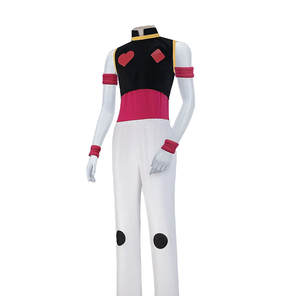 【Ready For Ship】【Last Batch】【Size S-3XL】DokiDoki-N Anime Cosplay Black Sleeveless Man Costume - Image 5