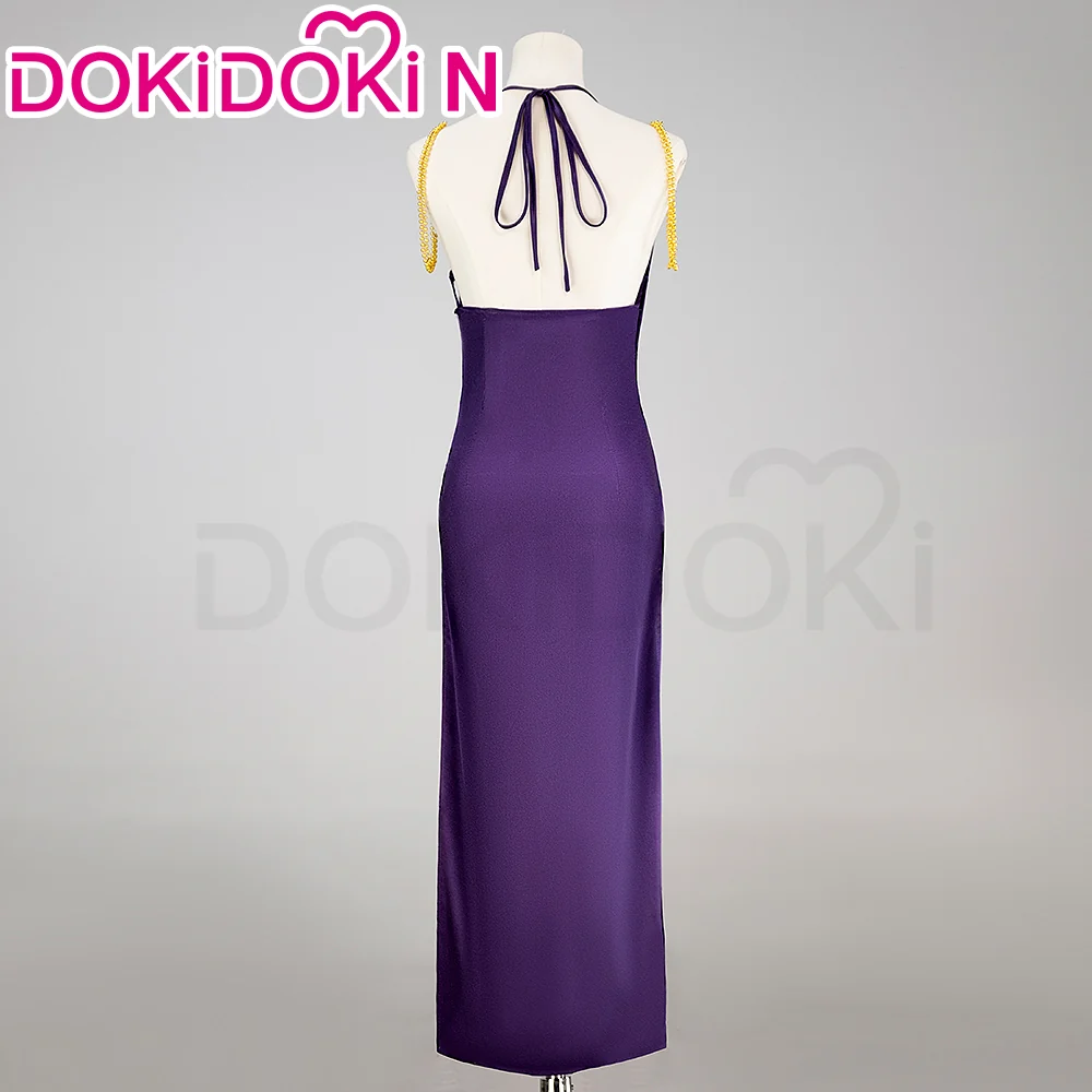 【In Stock】【Size S-3XL】DokiDoki-N Anime Cosplay Purple dress - Image 3