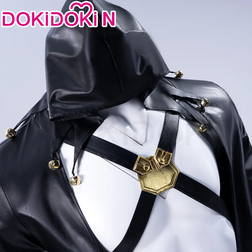 【In Stock】【Size S-3XL】DokiDoki-N Anime Cosplay Costume Black Coat Male - Image 2