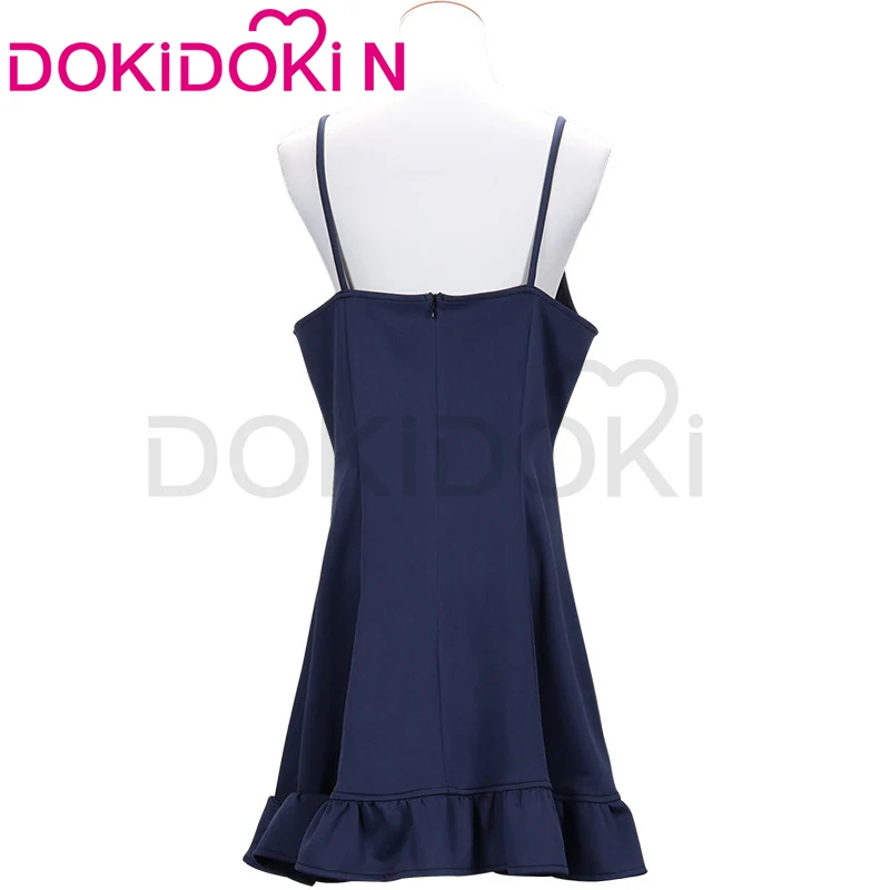 【In Stock】【Size S-3XL】DokiDoki-N Anime Cosplay Costume Blue Dress Swimsuit - Image 3