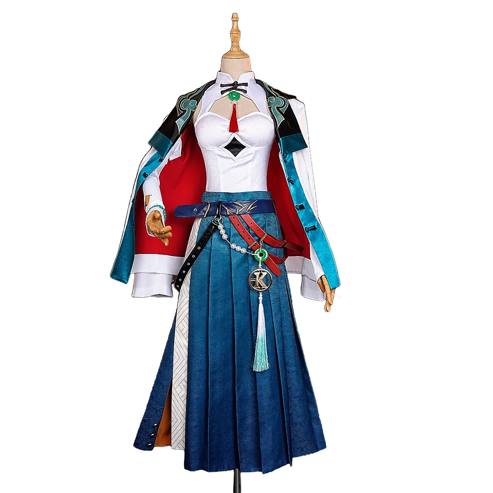 【Ready For Ship】【Last Batch】DokiDoki-R Game Honkai: Star Rail × KFC Cosplay Feixiao Costume Fei Xiao - Image 6