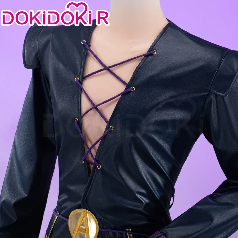 【In Stock】【Size XS-2XL】DokiDoki-R Anime Cosplay Black Coat Men Costume - Image 4