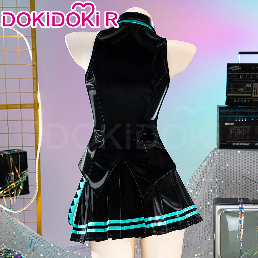 【In Stock】【Size XS-XL】DokiDoki-R Cosplay 16th Anniversary Costume Black Green Suit - Image 2