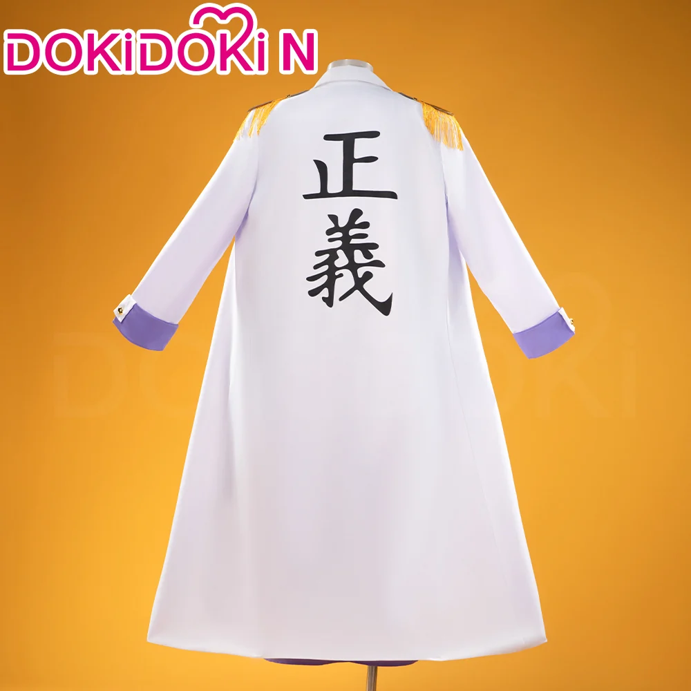 【In Stock】【Size XS-3XL】DokiDoki-N Anime Cosplay Costume White Coat Purple Red Yellow White Outfit - Image 3