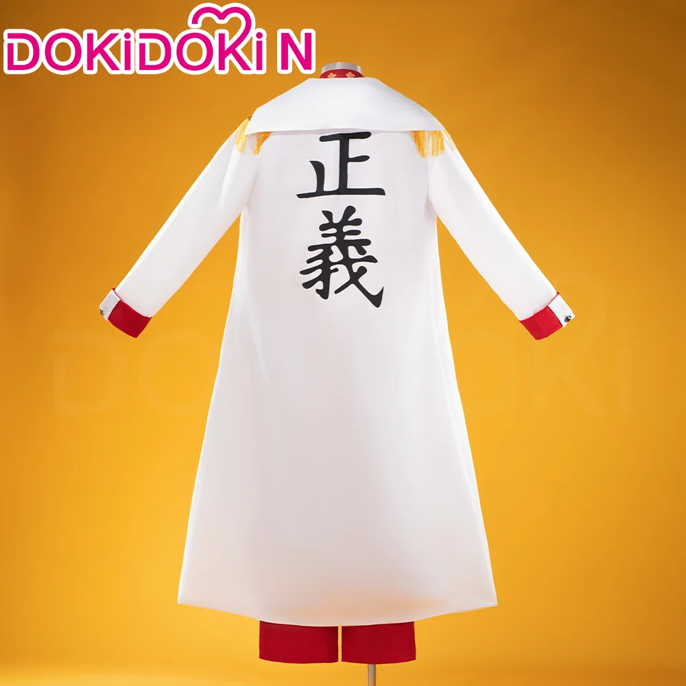 【In Stock】【Size XS-3XL】DokiDoki-N Anime Cosplay Costume White Coat Purple Red Yellow White Outfit - Image 8