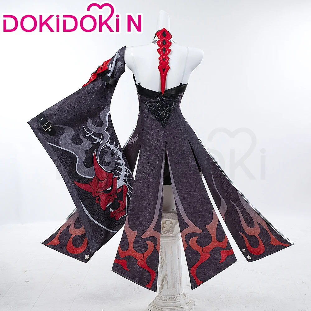 【Partially Ready For Ship】【Size XS-3XL】DokiDoki-N Game Honkai: Star Rail Cosplay Acheron Costume White Hair Ver. - Image 2