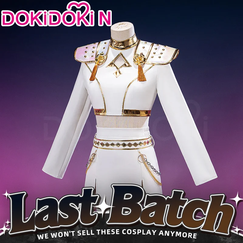 【Ready For Ship】【Size XS-3XL】【Last Batch】DokiDoki-N Movie AnimeKPOP KILLER  Cosplay White Suit Costume WHITE SERIES