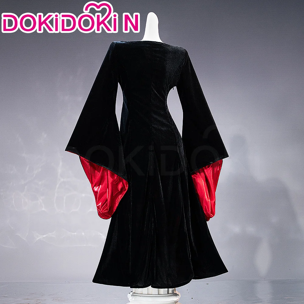 【In Stock】【Size XS-3XL】DokiDoki-N TV Cosplay Black Red Dress Costume Halloween Outfit - Image 3