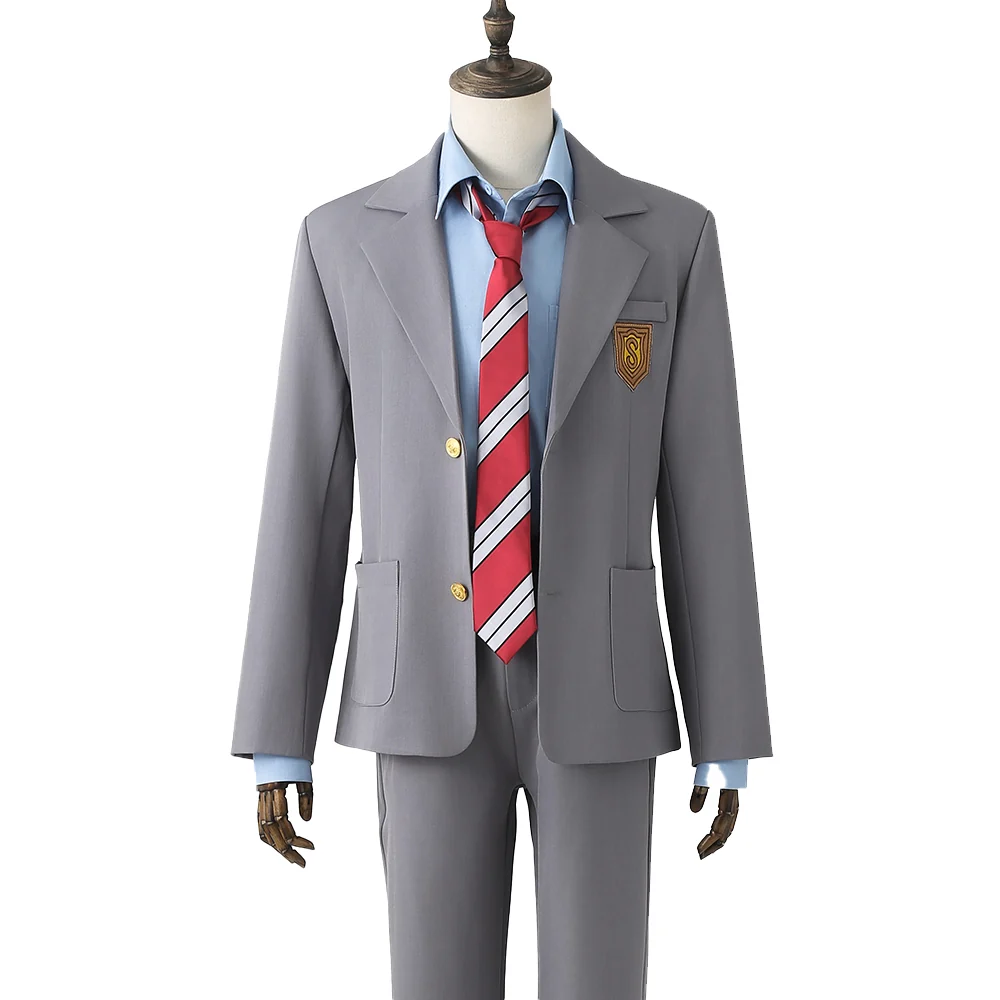 【Size XS-XL】DokiDoki-R Anime Your Lie in April Cosplay Kousei Arima Costume Uniform - Image 6