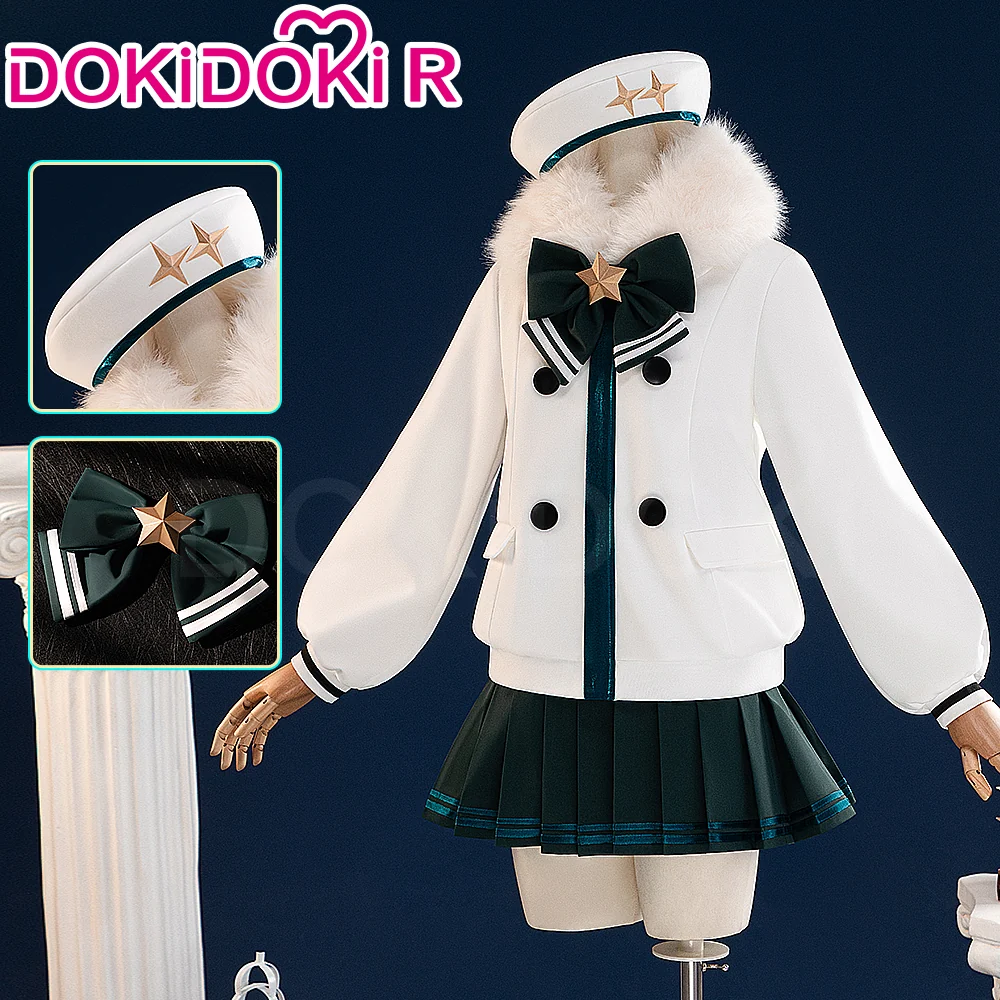 【In Stock】【Size XS-XL】DokiDoki-R Cosplay White Costume New Winter Wear