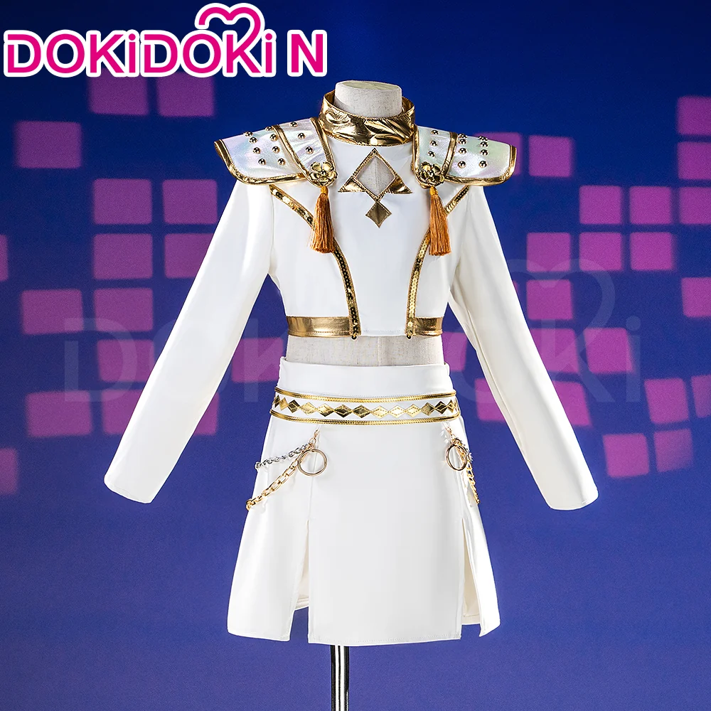 【Ready For Ship】【Kids Version】【Height Fits 110-150cm】【Last Batch】DokiDoki-N Movie Anime KPOP KILLER Costume WHITE SERIES Children Version - Image 2
