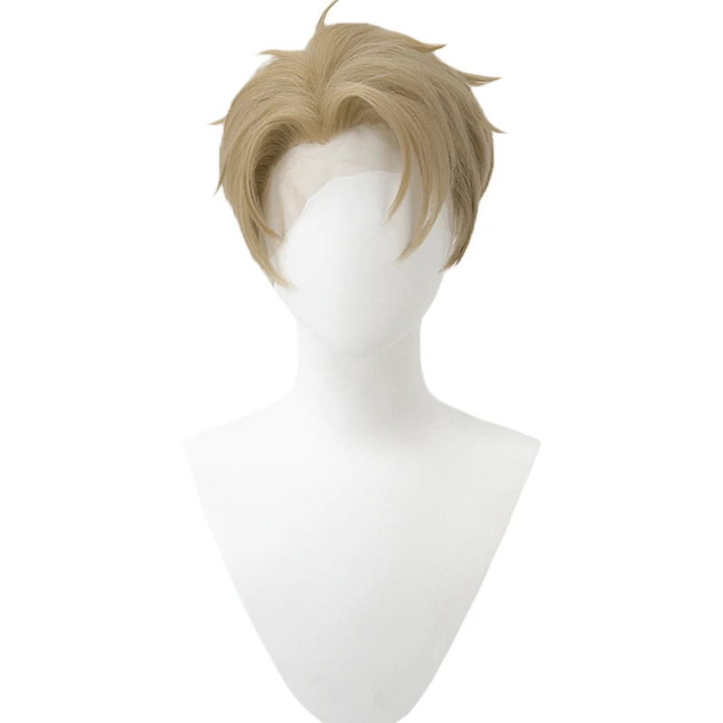 【Ready For Ship】【Last Batch】【 Front Lace 】DokiDoki Manga Cosplay  Wig Short Light Flax - Image 11