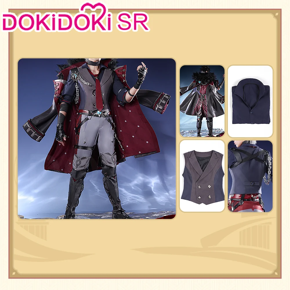【US/EU LOCAL SHIPPING 】【Size S-2XL】DokiDoki-SR Game Genshin Impact Cosplay Wriothesley Costume Fontaine - Image 6