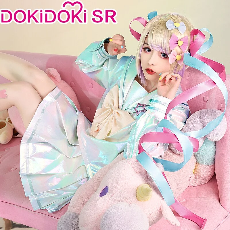 【Ready For Ship】DokiDoki-SR Game NEEDY GIRL OVERDOSE Cosplay KAngel Cospaly Costume Game - Image 3
